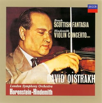 【中古】ブルッフ:スコットランド幻想曲、ヒンデミット:ヴァイオリン協奏曲