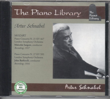 【中古】Piano Concertos.21, 27: Schnabel, Sargent, Barbirolli