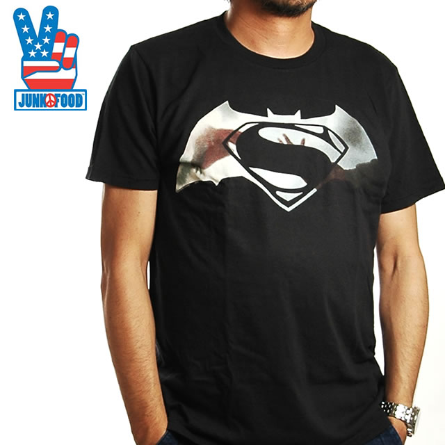 Boomjapan Junk Food T Shirts Mens Junk Food Batman Vs Superman