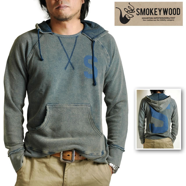 Boomjapan Smokey Wood Parker Smokeywood Pullover Hoodies 11814