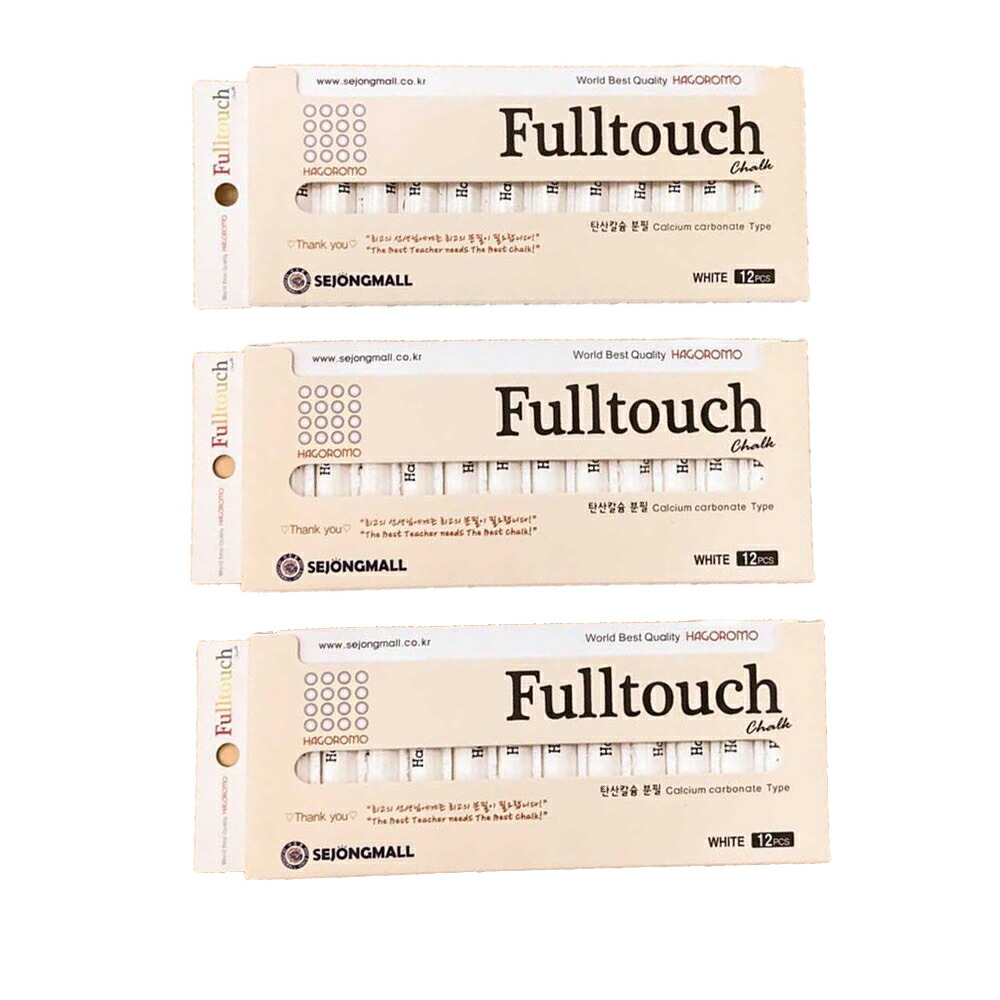 楽天市場】【HAGOROMO】フルタッチチョーク白色72本入 ☆(Fulltouch White Chalk 72pcs)羽衣/ 羽衣チョーク /ハゴロモ/チョーク/文房具 : boomnaru