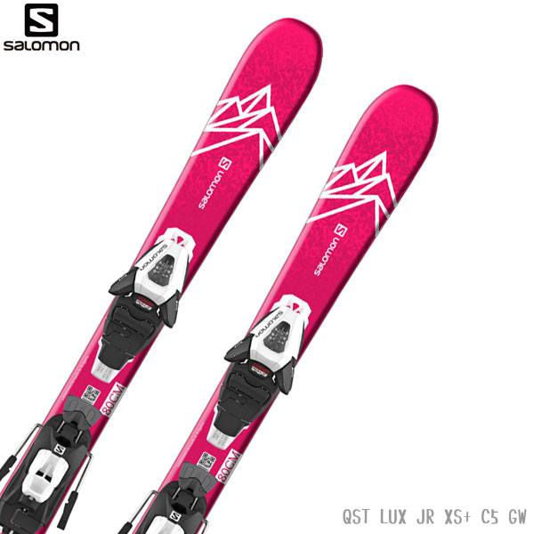 美品】スキー サロモン The LUX JR 140cm ビンディングセット