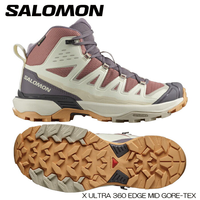 サロモン16 SALOMON サロモン X ULTRA 360 EDGE MID GTX 478163 Rainy Day
