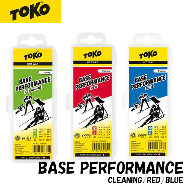 市場 トコ CLEANING PERFORMANCE RED BASE TOKO BLUE ワックス