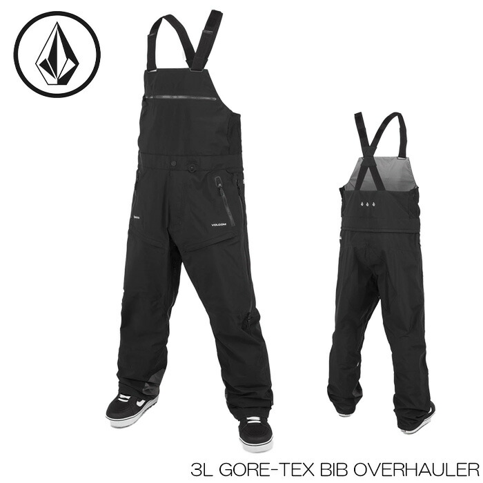 ボルコムビブパンツ ゴアテックスVOLCOM RAIN BIB GORE-TEX RAIN GORE-TEX BIB OVERALL - BLACK – Volcom Japan