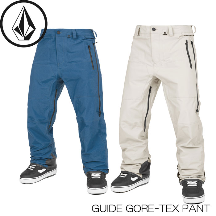 【マラソンP5倍＋最大1万円OFFクーポン】スノーボード ウェア ボルコム 24-25 VOLCOM GUIDE GORE PANT メンズ 防水 ガイド ゴアテックス スノボ パンツ 日本正規品 即出荷｜Boom Sports EC店
