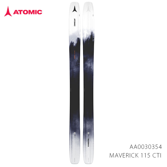 【4月はポイント10倍※要エントリー】 スキー 板 板のみ 24-25 メンズ レディース アトミック マーヴェリック ATOMIC MAVERICK 115 CTI 日本正規品