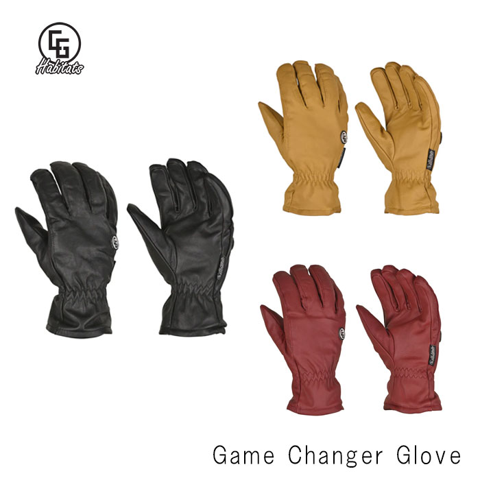 【マラソンP5倍+最大1万円OFFクーポン】スノーボード グローブ レザー 23-24 CG HABITATS シージー ハビタット Game Changer Glove ゲームチェンジャー グローブ 日本正規品 |Boom Sports EC店