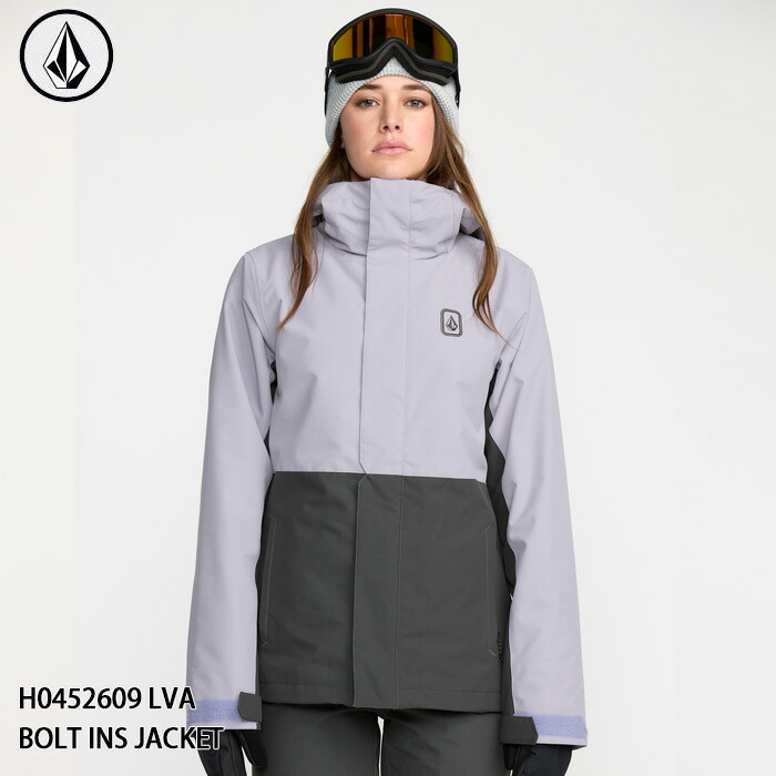 【4月はポイント10倍※要エントリー】スノーウェア ジャケット ボルコム VOLCOM BOLT INS JACKET LVA レディース 日本正規品 25-26 スキー スノーボード 17,746円
