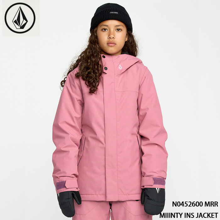【マラソンP5倍+最大1万円OFFクーポン】スノーウェア ジャケット ボルコム VOLCOM MIIINTY INS JACKET MRR ジュニア キッズ 子供用 日本正規品 25-26 スキー スノーボード|Boom Sports EC店