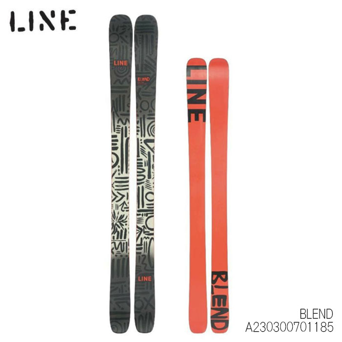 【マラソンP5倍+最大1万円OFFクーポン】処分セール スキー板 23-24 LINE ライン BLEND 185cm A230300701 板のみ 日本正規品 旧モデル|Boom Sports EC店