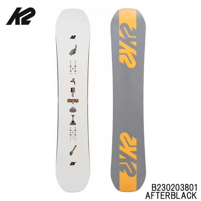 楽天市場】スノーボード 板 メンズ 単品 K2 ケーツー AFTERBLACK