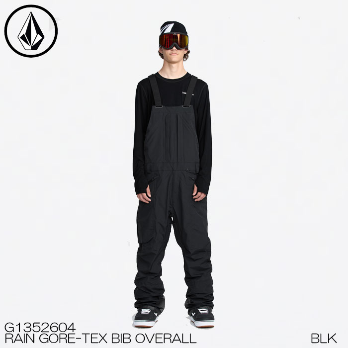 【マラソンP5倍+最大1万円OFFクーポン】スノーウェア パンツ ビブ ボルコム VOLCOM RAIN GORE-TEX BIB OVERALL レイン ゴアテックス ビブ 日本正規品 25-26 スキー スノーボード|Boom Sports EC店