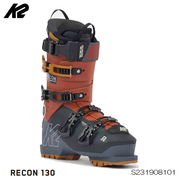 【4月はポイント10倍※要エントリー】K2 ケーツー スキーブーツ 23-24 RECON 130 LV 正規品 旧モデル GripWalk グリップウォーク S231908101