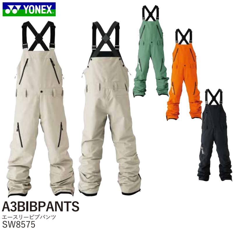 【エントリで＋P10倍~2/1 9:59迄】スノーボード ウェア 24-25 YONEX ヨネックス エースリー ビブパンツ A3 BIB PANTS SW8575画像