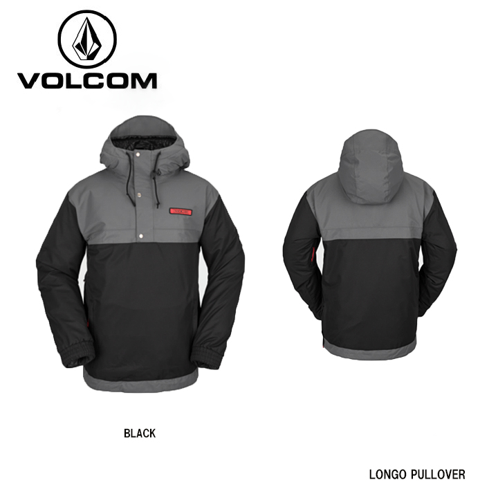 2850円 公式の VOLCOM Jacket Black スノーボードジャケット 黒