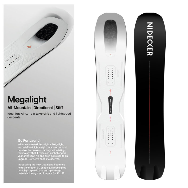 ナイデッカー メガライト164cm 23-24 MEGALIGHT – Inflight Surf Shop