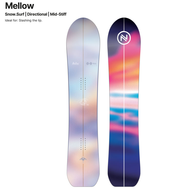 ナイデッカー　NIDECKER メロウ　Mellow 155 スノーボード NIDECKER 24-25 / ナイデッカー MELLOW メロウ メンズ