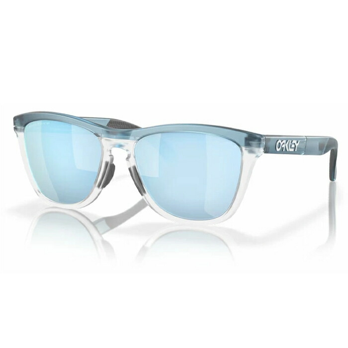 【4月はポイント10倍※要エントリー】サングラス オークリー OAKLEY FROGSKINS RANGE(A) フロッグスキン レンジ Prizm Deep Water Polarized 偏光 OO9284A-0955 日本正規品 OO9284-0955