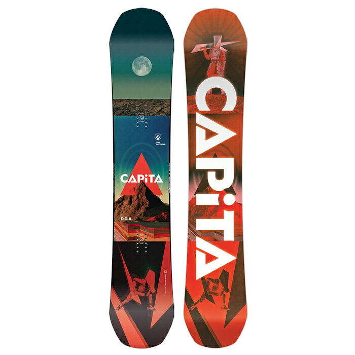 【4月はポイント10倍※要エントリー】予約 26-27 スノーボード 板 ボード キャピタ CAPITA D.O.A. DOA ディーオーエー 21030301-MSC 日本正規品