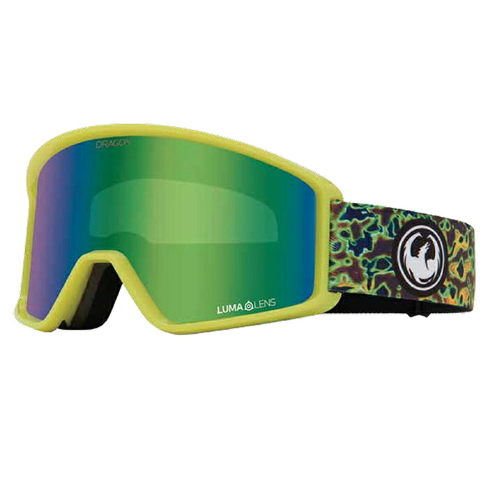 【マラソンP5倍＋最大1万円OFFクーポン】予約 ゴーグル ドラコン DRAGON DXT ディーエックスティー 26-27 URUSHI GREEN LUMALENS GREEN ION ユース 日本正規品｜Boom Sports EC店