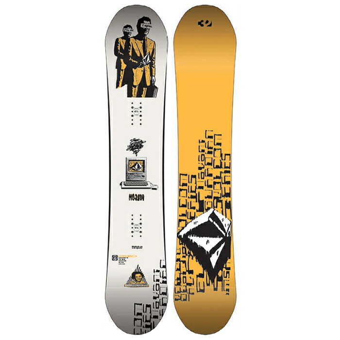 予約 スノーボード 板 サーティーツー thirtytwo VOLCOM MOCLOV ボルコム モロトフ 26-27 T27SNMMOC WHITE 日本正規品｜Boom Sports EC店