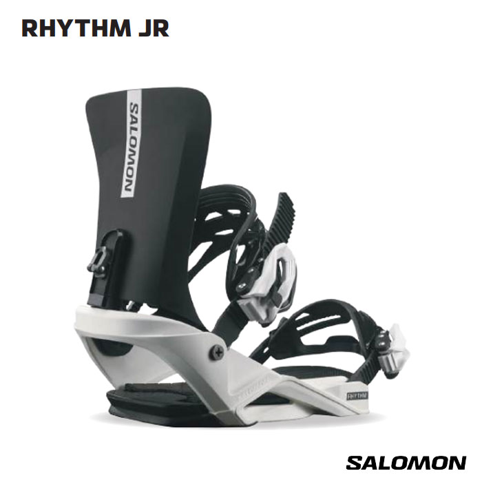 予約 26-27 ビンディング サロモン SALOMON RHYTHM JR BLACK/WHITE YOUTH リズム ジュニア キッズ 日本正規品｜Boom Sports EC店 20,958円