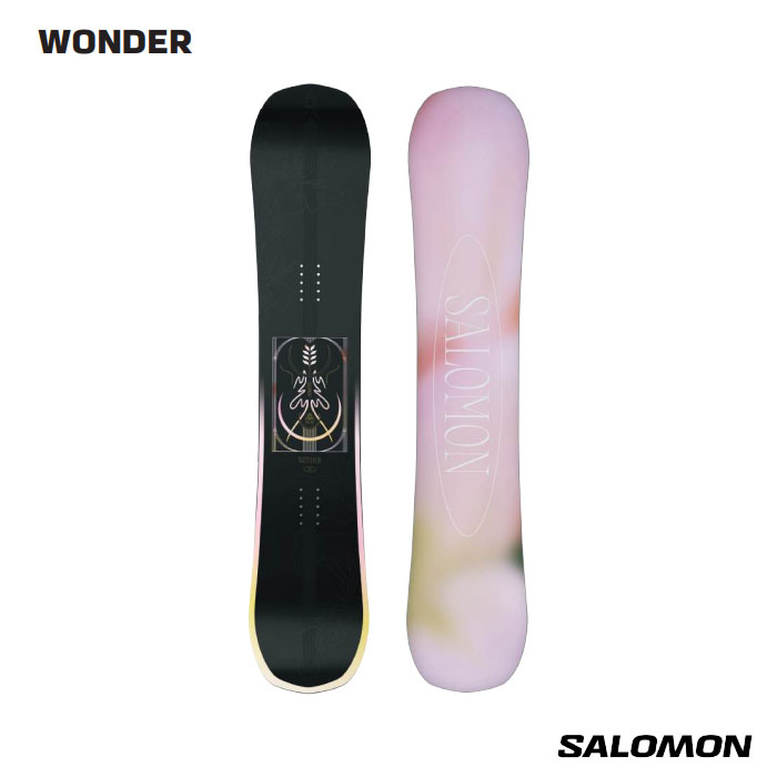 【マラソンP5倍+最大1万円OFFクーポン】予約 26-27 スノーボード 板 ボード サロモン SALOMON WONDER メンズ レディース 日本正規品|Boom Sports EC店