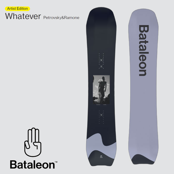 予約 26-27 スノーボード 板 ボード バタレオン BATALEON Whatever x Petrovsky&Ramone ワットエバー ペトロフスキー&ラモーネ 日本正規品|Boom Sports EC店