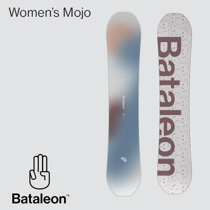 【マラソンP5倍＋最大1万円OFFクーポン】予約 26-27 スノーボード 板 ボード バタレオン BATALEON Women&rsquo;s Mojo モジョ レディース 日本正規品｜Boom Sports EC店 46,200円