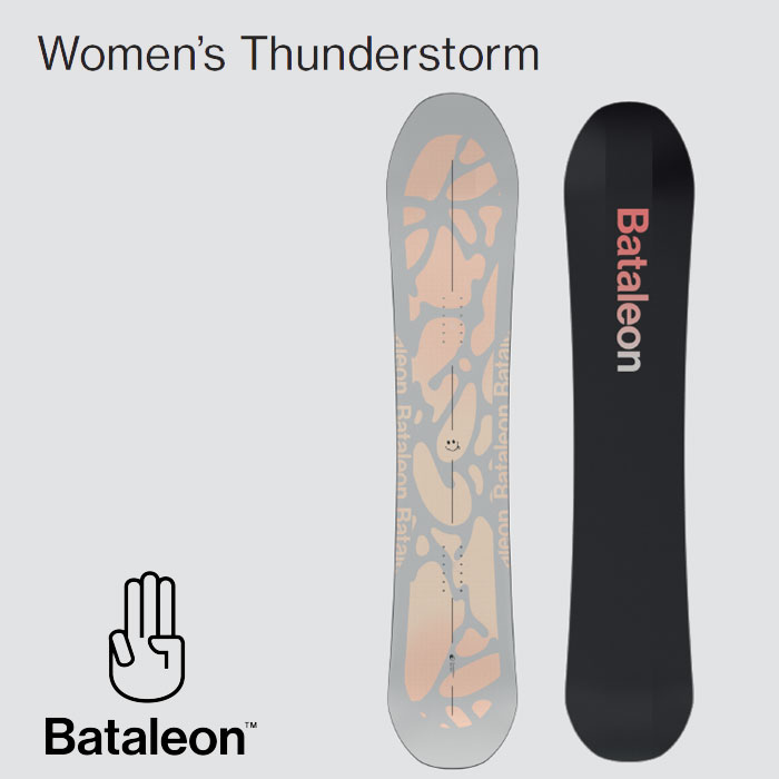 【4月はポイント10倍※要エントリー】予約 26-27 スノーボード 板 ボード バタレオン BATALEON Women’s Thunderstorm サンダーストーム レディース 日本正規品