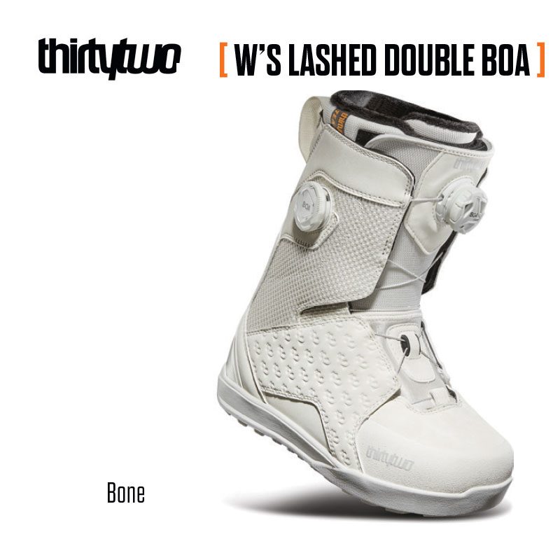 【4月はポイント10倍※要エントリー】25-26 thirtytwo W'S LASHED DOUBLE BOA '25 スノーボード ブーツ サーティーツー ラッシド ダブルボア BONE 日本正規品