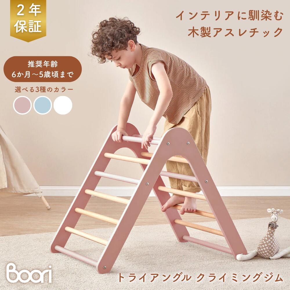 【限定特価】ランキング 3位 獲得 Boori ティディ 木製 トライアングル クライミングジム 室内遊具 クリスマス プレゼント アスレチック 幼稚園 保育園 2年保証 ジャングルジム 筋トレ ダイエットブーリ BK-TICLT