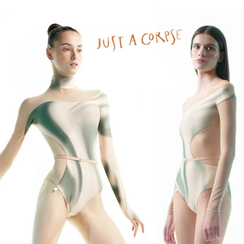 ついに再販開始！】 Just A Corpse – printed leotards バレエ
