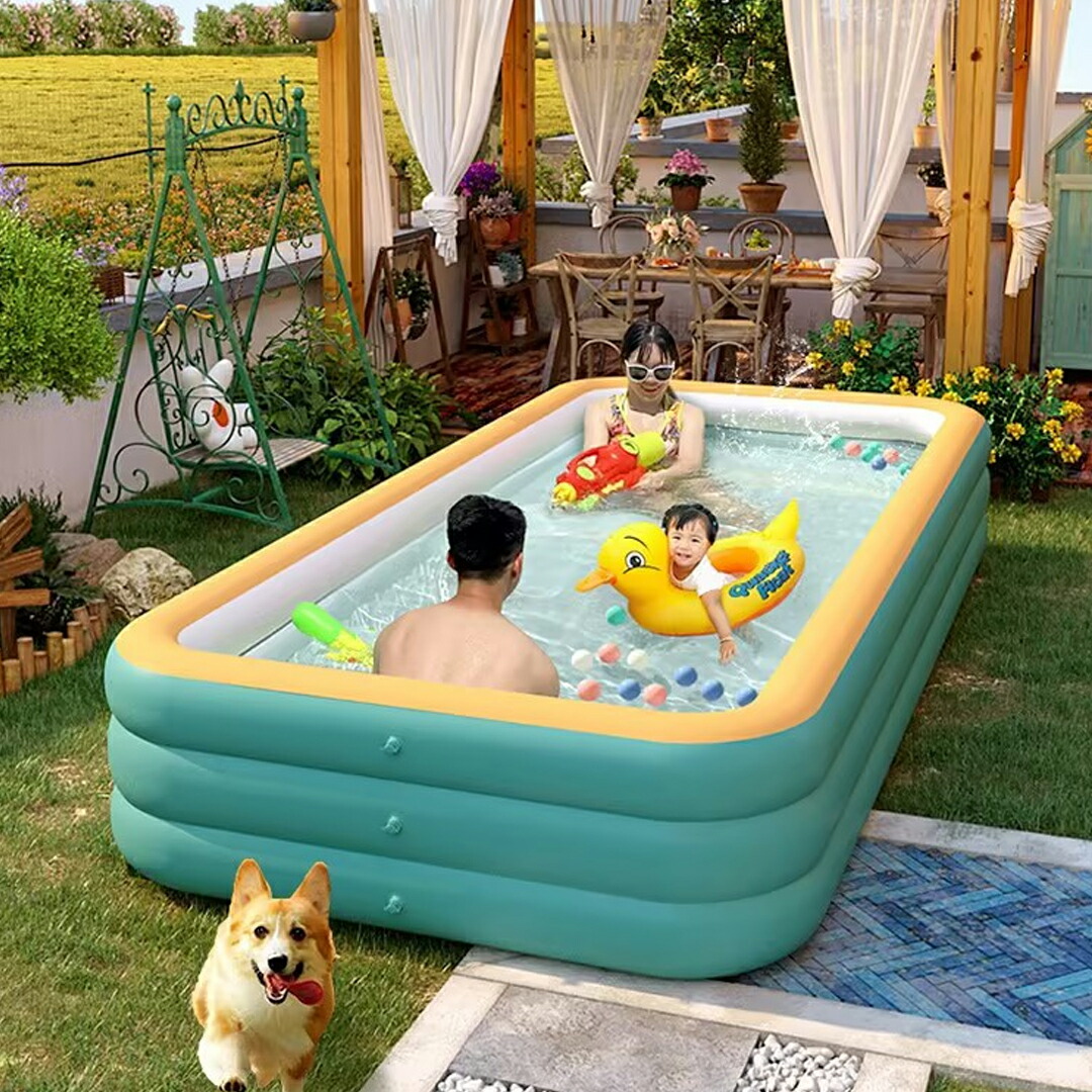 スウィミングプール 「空気の状態入れ不必要\u0026空気の状態入れ」