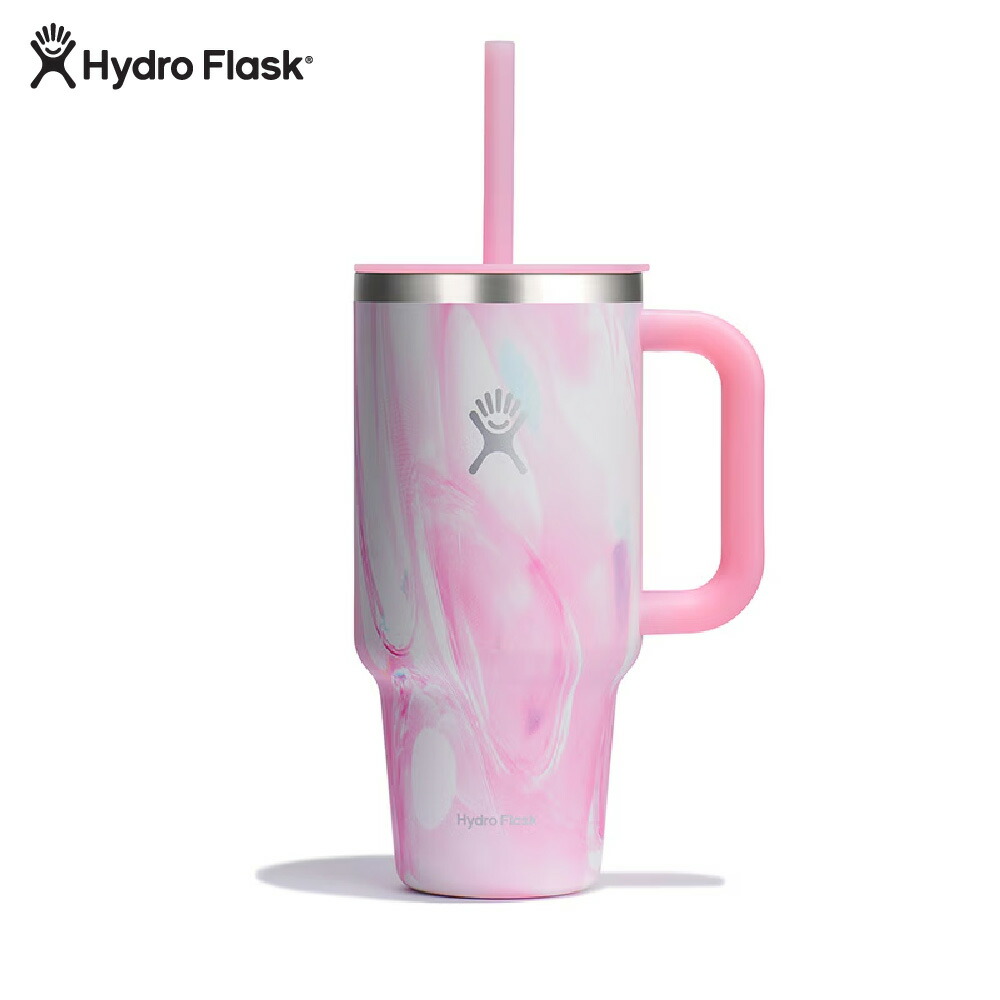 限定品 ハイドロフラスク 24oz Jelly Pinkストロー付水筒 HYDRO FLASK 水筒 HydroFlask/ハイドロフラスク 24oz INSULATED