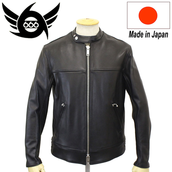 楽天市場】正規取扱店 666 LEATHER WEAR LJM-17TF タイトフィット 