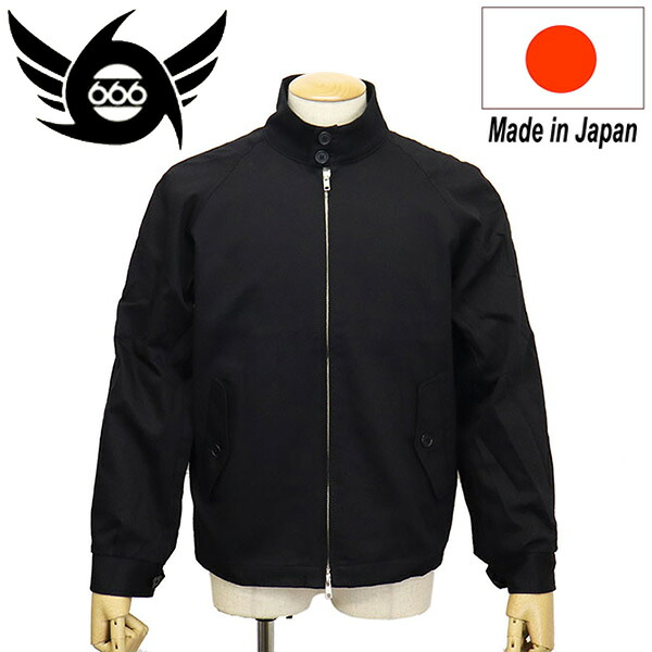 正規取扱店 666 ORIGINAL SOJ0054 ブリティッシュスイングトップ ブラック 20,350円