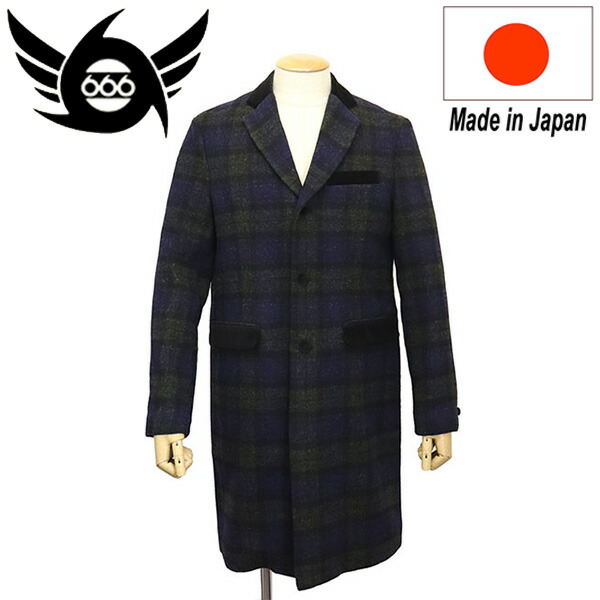 楽天市場】666トリプルシックス◇666 N-3B モッズコート