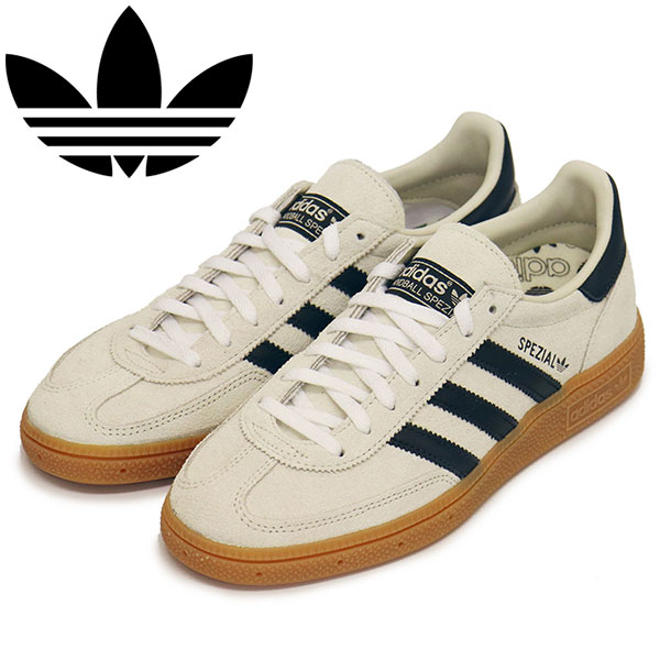 決まり取りまわし店 adidas (アディダス) IF6562 HANDBALL SPEZIAL W レディース スニーカー 酸化アルミニウム/中核グループ黒いこと/フットウェアホワイト AD309 スニーカー-靴