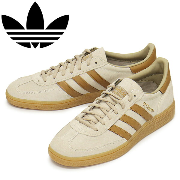 正規取扱店 adidas (アディダス) IH9762 HANDBALL SPEZIAL スニーカー ワンダーベージュ/カードボード/ガム AD354 11,325円