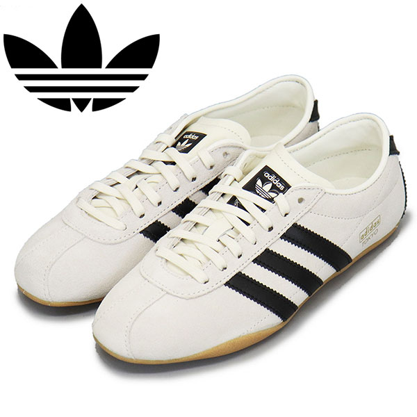 正規取扱店 adidas (アディダス) JI0182 TOKYO W レディース スニーカー オフホワイト/コアブラック/ゴールドメタリック  AD305