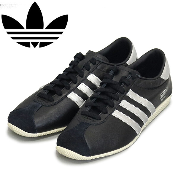 正規取扱店 adidas (アディダス) IH9227 PARIS W レディース スニーカー コアブラック/シルバーメタリック/クリームホワイト AD364｜BOOTSMAN 店