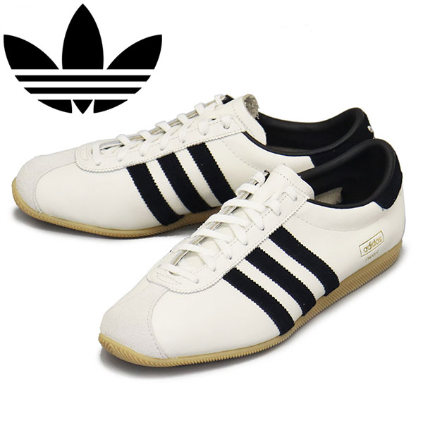 正規取扱店 adidas (アディダス) KJ1015 PARIS スニーカー コアホワイト/コアブラック/ガム AD376