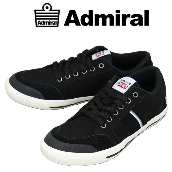 定め事取りまわし店 Admiral (アドミラル) AD602 INOMER イノマー スニーカー BLACK AM026