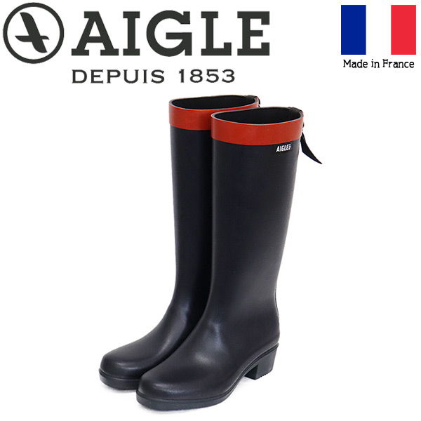 sale セール 正規取扱店 AIGLE (エーグル) ZZFNB66 MYRICA レディース ロングラバーブーツ 002 MARINE AGL052|BOOTSMAN 店