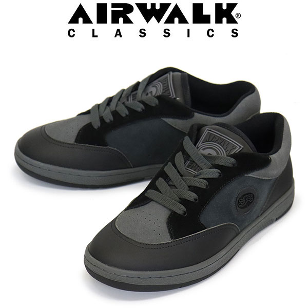 sale セール 正規取扱店 AIR WALK CLASSICS (エアーウォーク クラシックス) AWC1004 AIR WALK ENIGMA LOW エニグマ スニーカー 300 BLACK AW009 12,286円