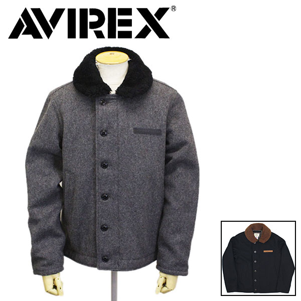 置き目取りまわし店 AVIREX (アヴィレックス) 2192002 MELTON N-1 メルトン 甲板上衣 全2色