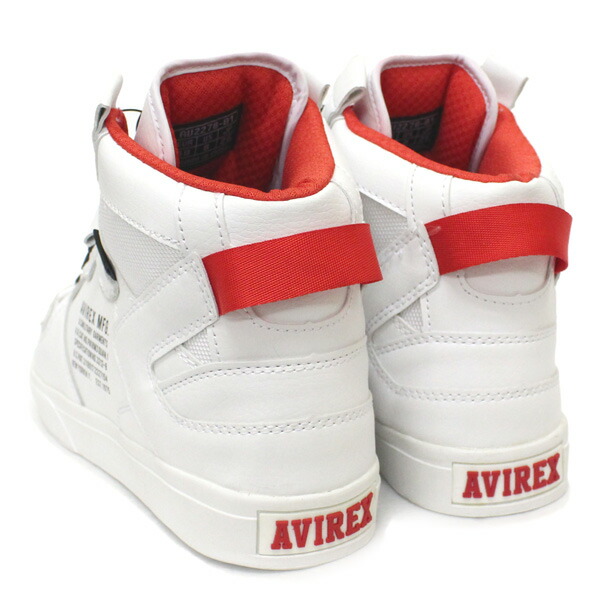 正規取扱店 Avirex U S A アビレックス Av2278 Dictator ディクティター バイカーシューズ Whitexred Rvcconst Com