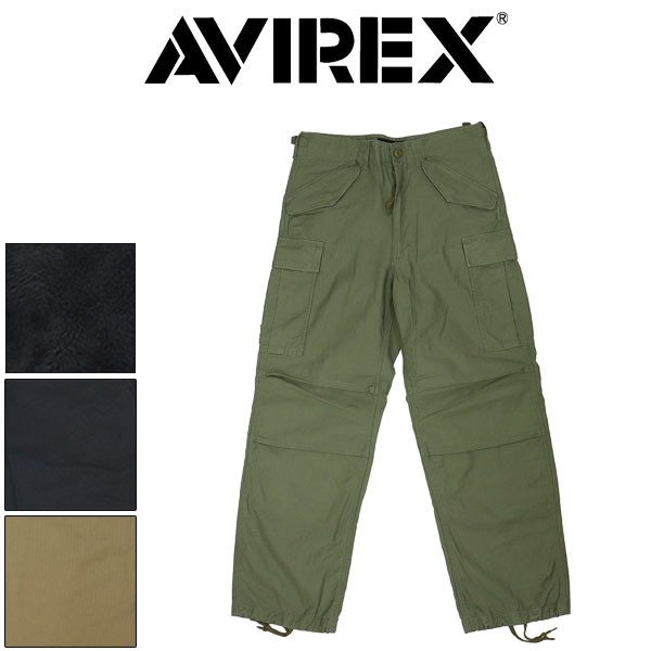 正規取扱店 AVIREX (アヴィレックス) 783-3910004 BASIC B.D.U. CARGO PANTS ベーシック カーゴパンツ 全4色